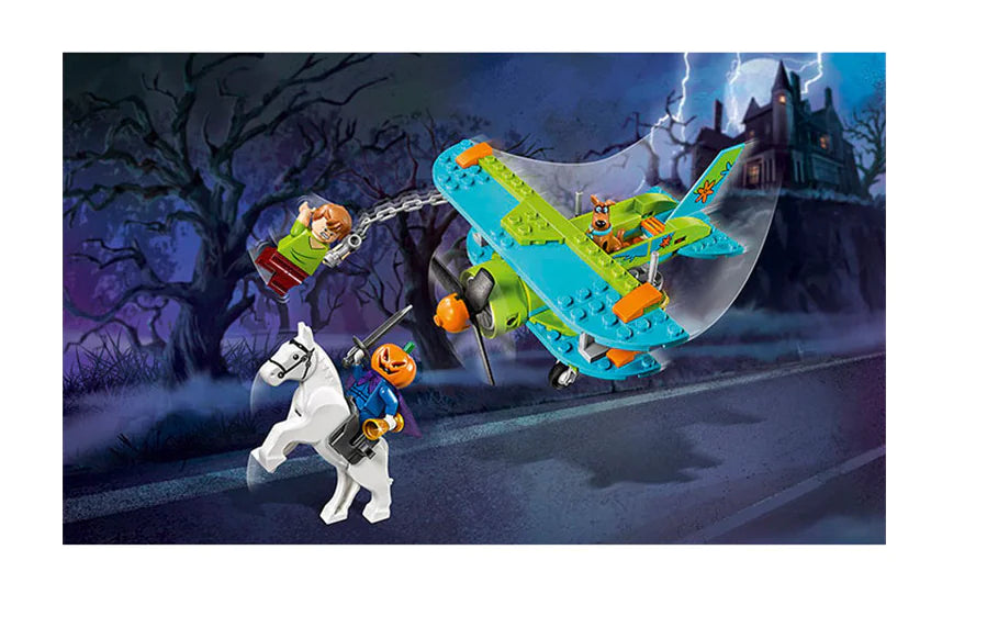 "Mystery Machine Puzzle Assembly Building Toy"